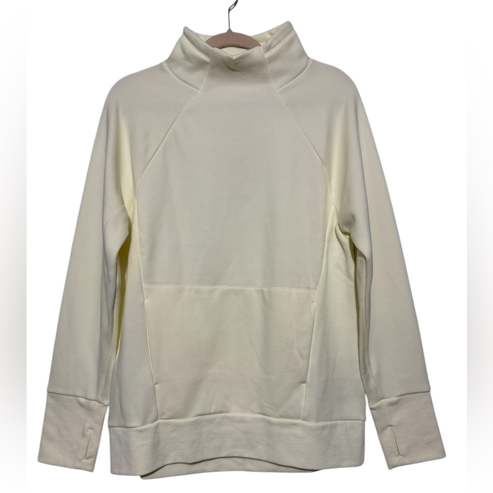 Fabletics NWT Zaylee Funnel Beck Tunic Sweatshirt Womens Medium Workout Athletic